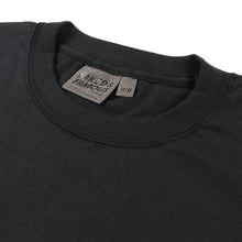 Load image into Gallery viewer, Naked &amp; Famous - Circular Knit T-Shirt - Black