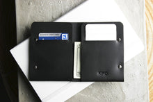 Load image into Gallery viewer, Kiko - Unstitched Leather Two-Fold Wallet