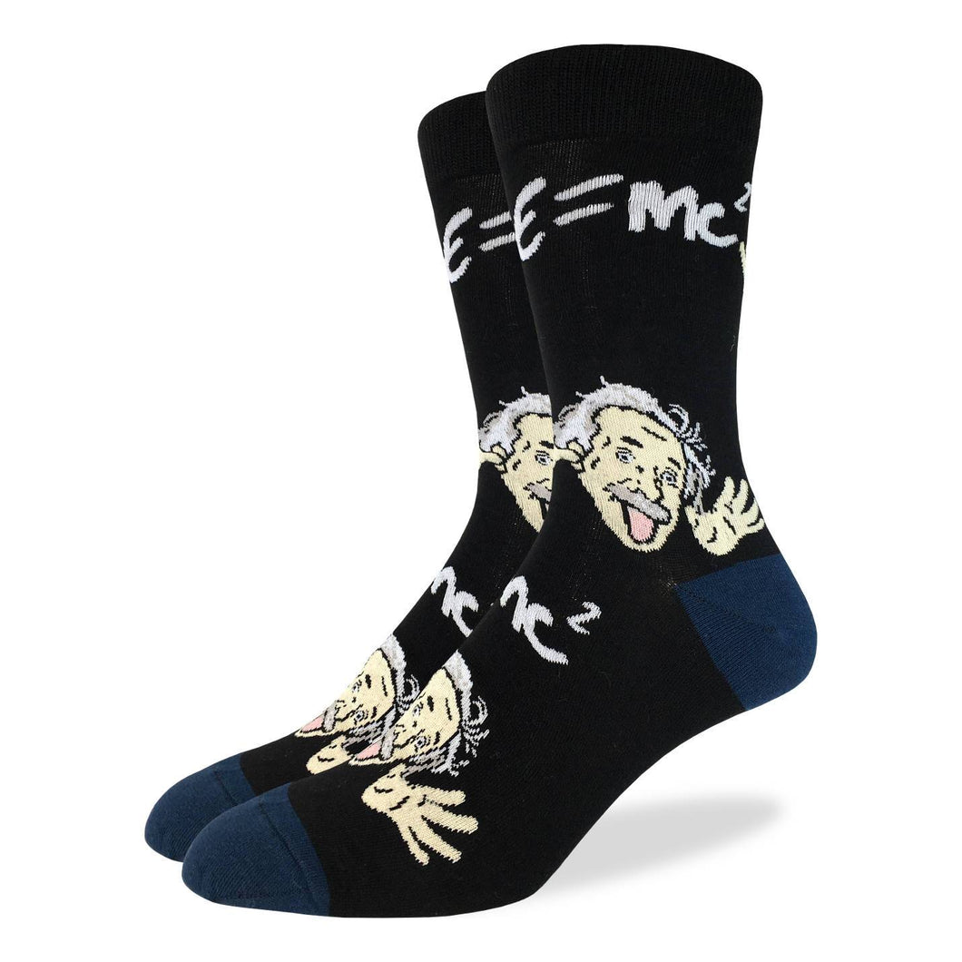 Good Luck Sock - Wacky Einstein Crew Sock