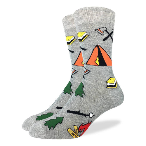 Good Luck Sock - Camping Crew Sock