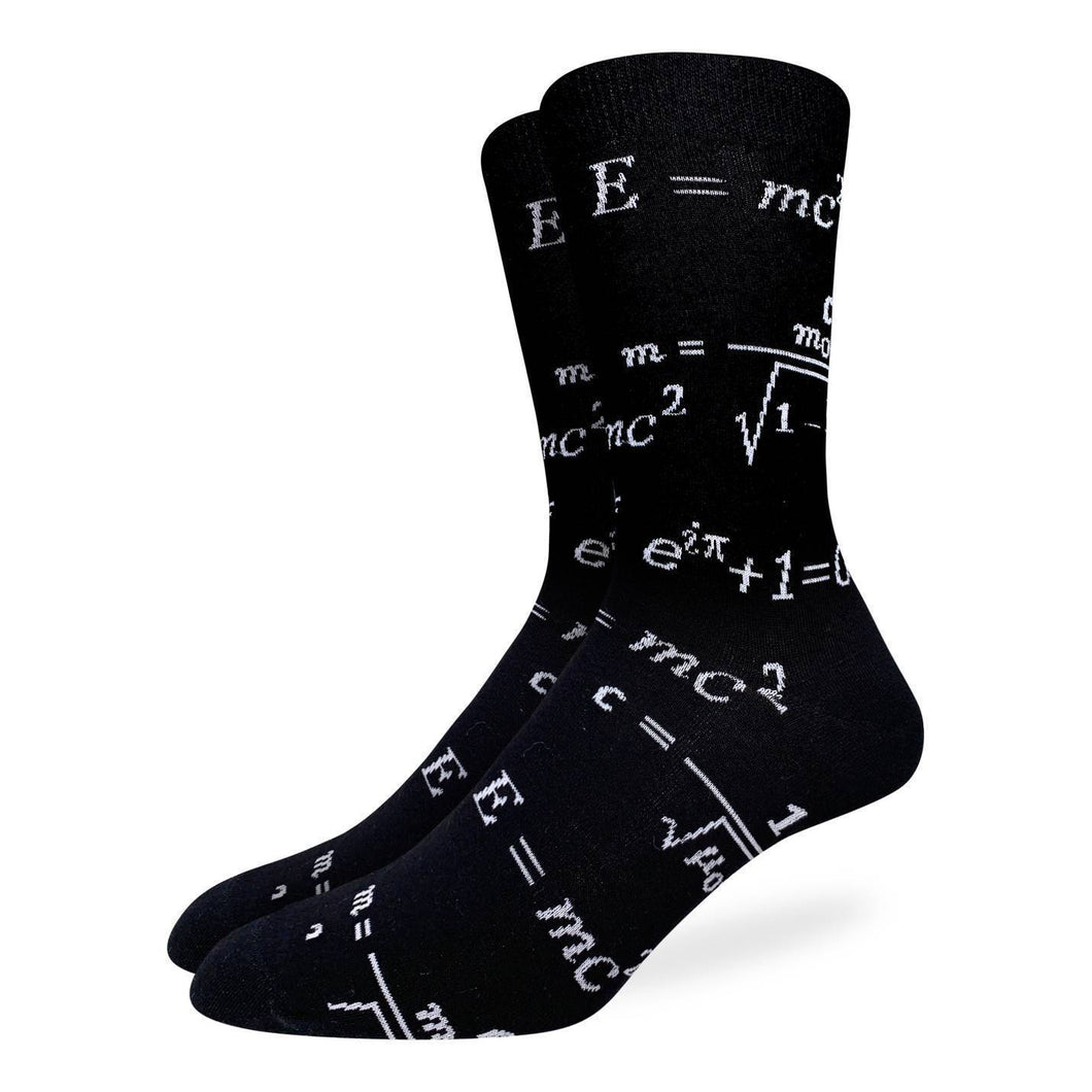 Good Luck Sock - Math Equations Crew Sock