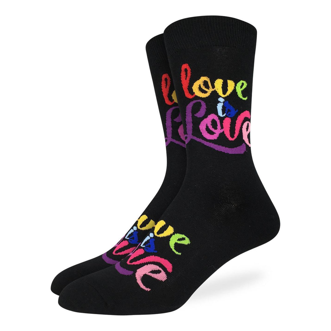 Good Luck Sock - Love Is Love Crew Sock