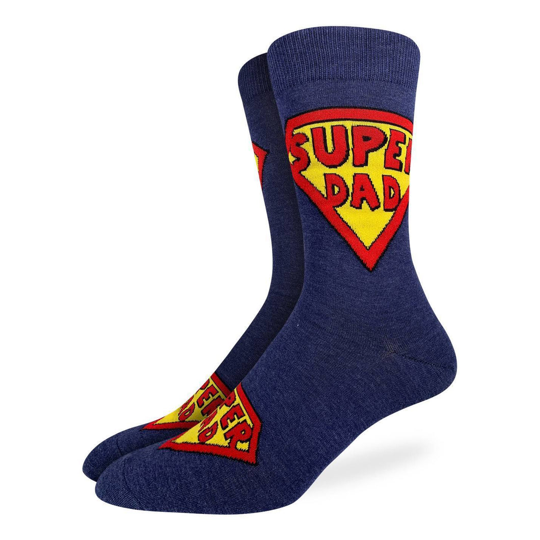 Good Luck Sock - Super Dad Crew Sock