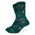 Good Luck Sock - Circuit Board Crew Socks