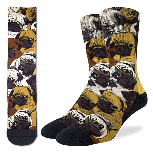 Good Luck Sock - Social Pugs Active Fit Socks