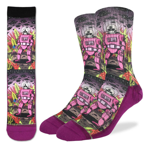 Good Luck Sock - Space Skeleton Active Fit Sock