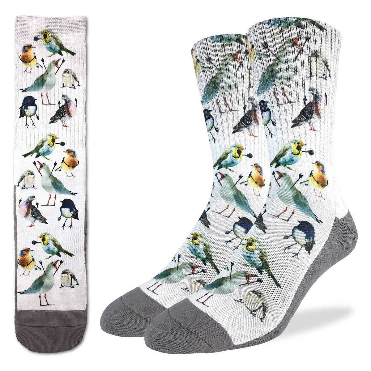 Good Luck Sock - Birds Active Fit Socks