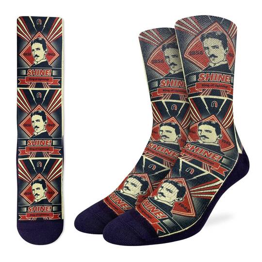 Good Luck Sock - Nikola Tesla Active Fit Sock