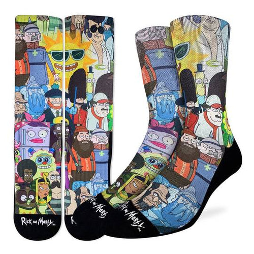 Good Luck Sock - Rick & Morty Characters Active Fit Sock