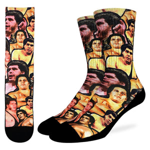 Good Luck Sock - Andre the Giant Collage Active Fit Sock