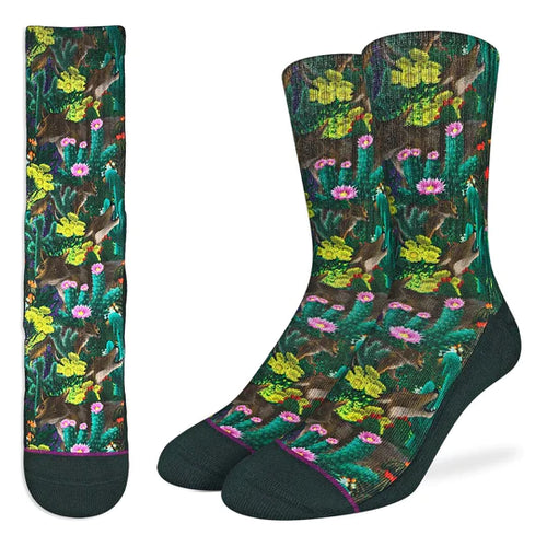 Good Luck Sock - Cactus Coyotes Active Fit Socks