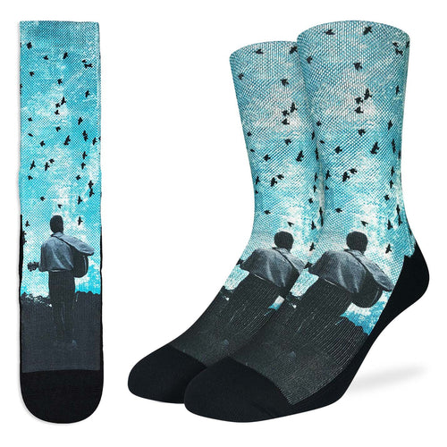 Good Luck Sock - Bob Dylan, Playing Guitar Active Fit Socks