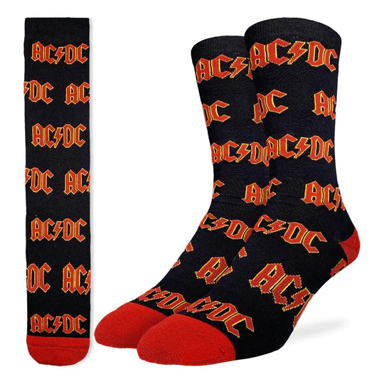 Good Luck Sock - AC/DC Logo Active Fit Socks