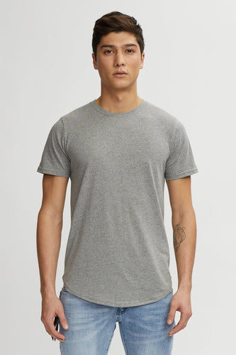 Kuwalla Tee - Eazy Scoop Tee - Heather Grey