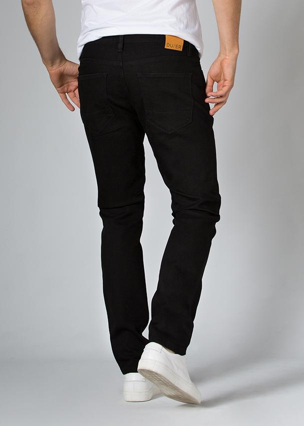 Duer - Performance Denim - Athletic Taper - Black Rinse