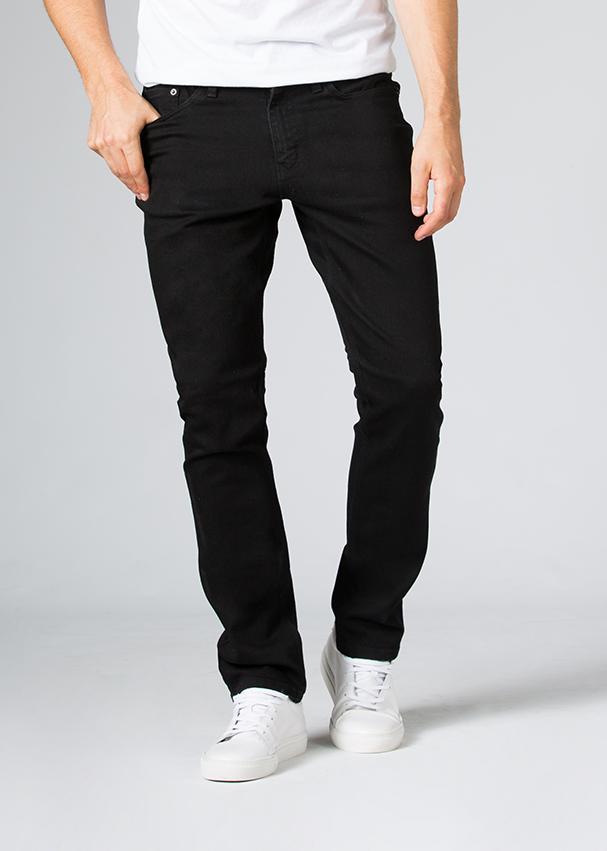 Duer - Performance Denim - Athletic Taper - Black Rinse