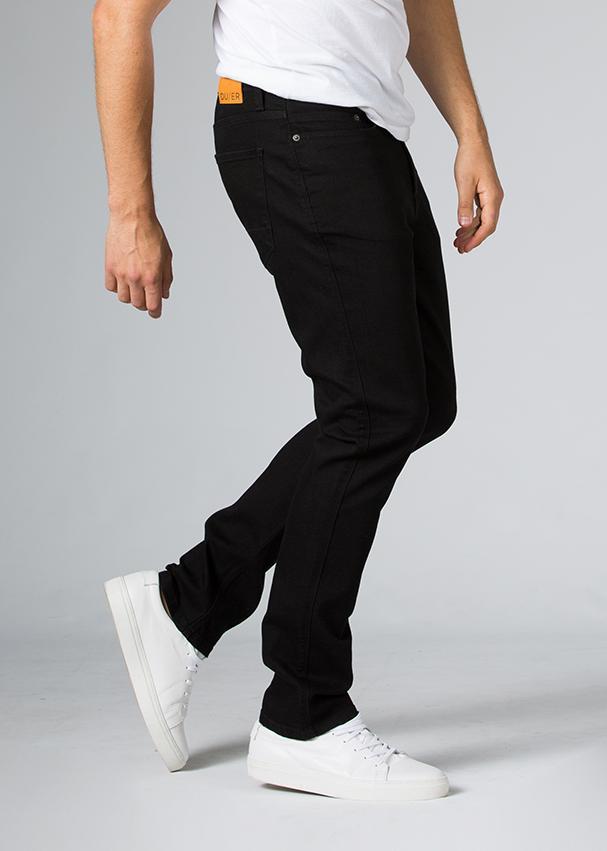 Duer - Performance Denim - Athletic Taper - Black Rinse