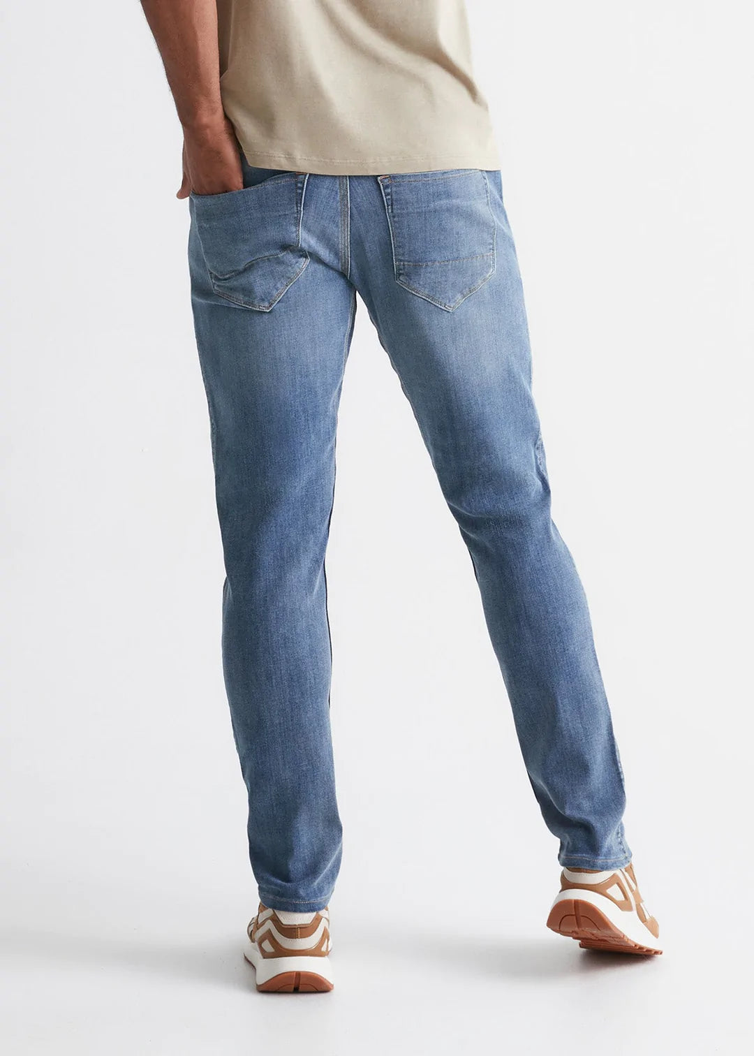 Duer - Performance Denim - Athletic Taper - Tidal