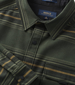 Roark - Diablo Woven Flannel - Dark Military