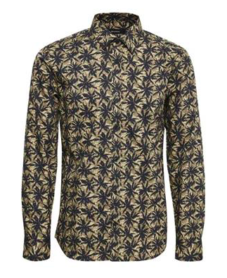Matinique - Robo Palm Print Shirt