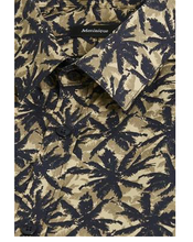 Load image into Gallery viewer, Matinique - Robo Palm Print Shirt