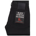 Unbranded - Skinny Fit - 11oz Black Stretch Selvedge