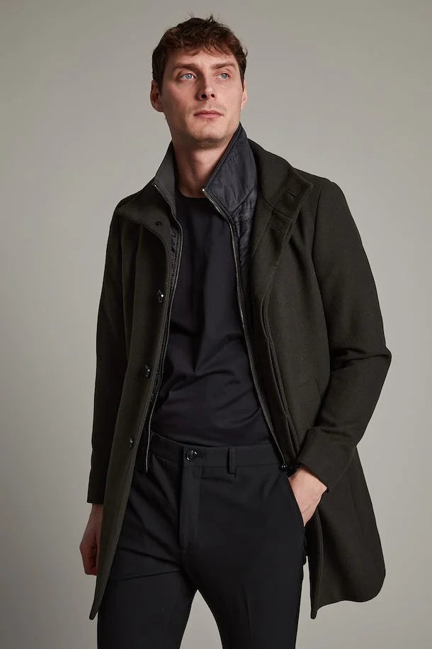 Matinique - Harvey N Classic Wool Coat